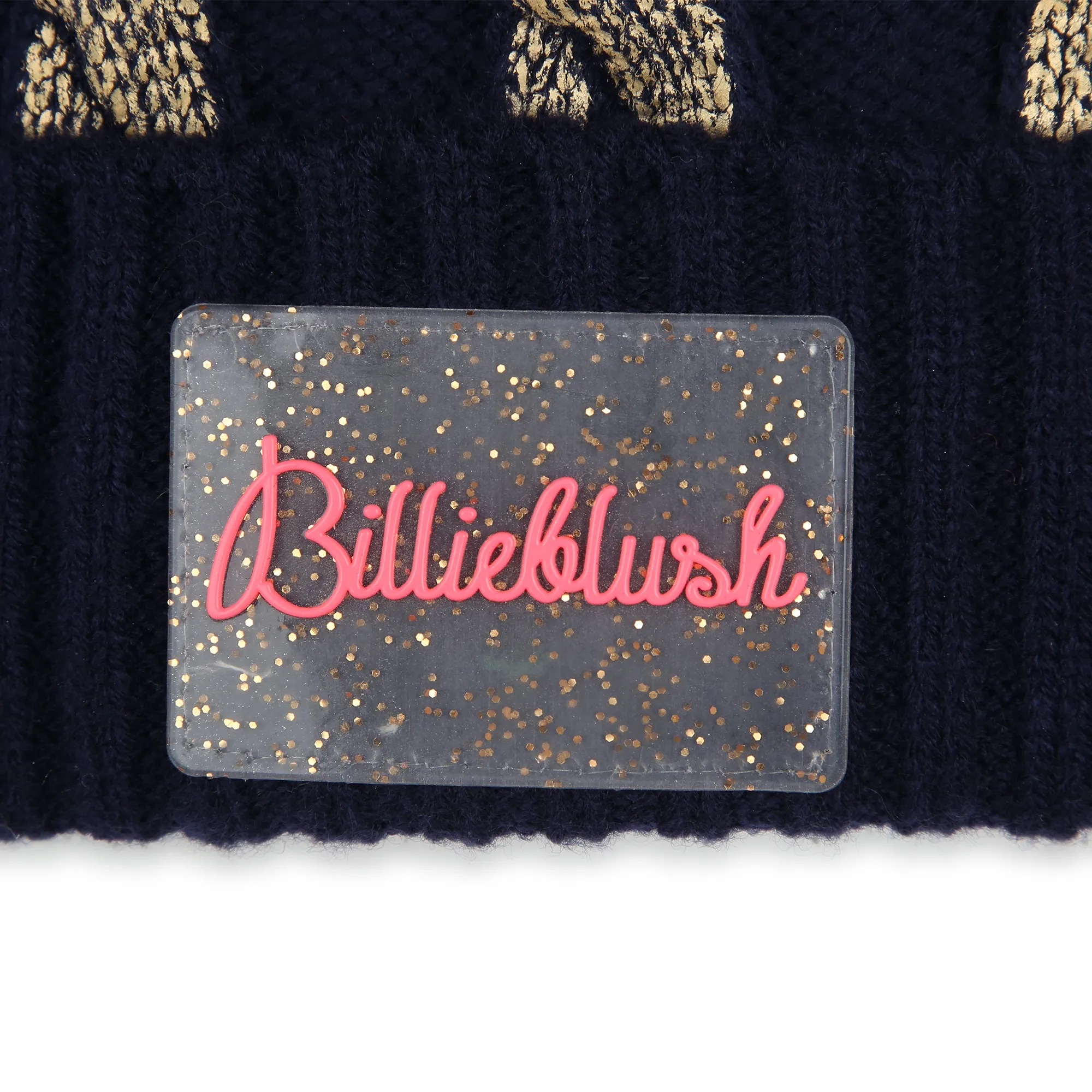 BILLIEBLUSH Gorro con pompones y ochos