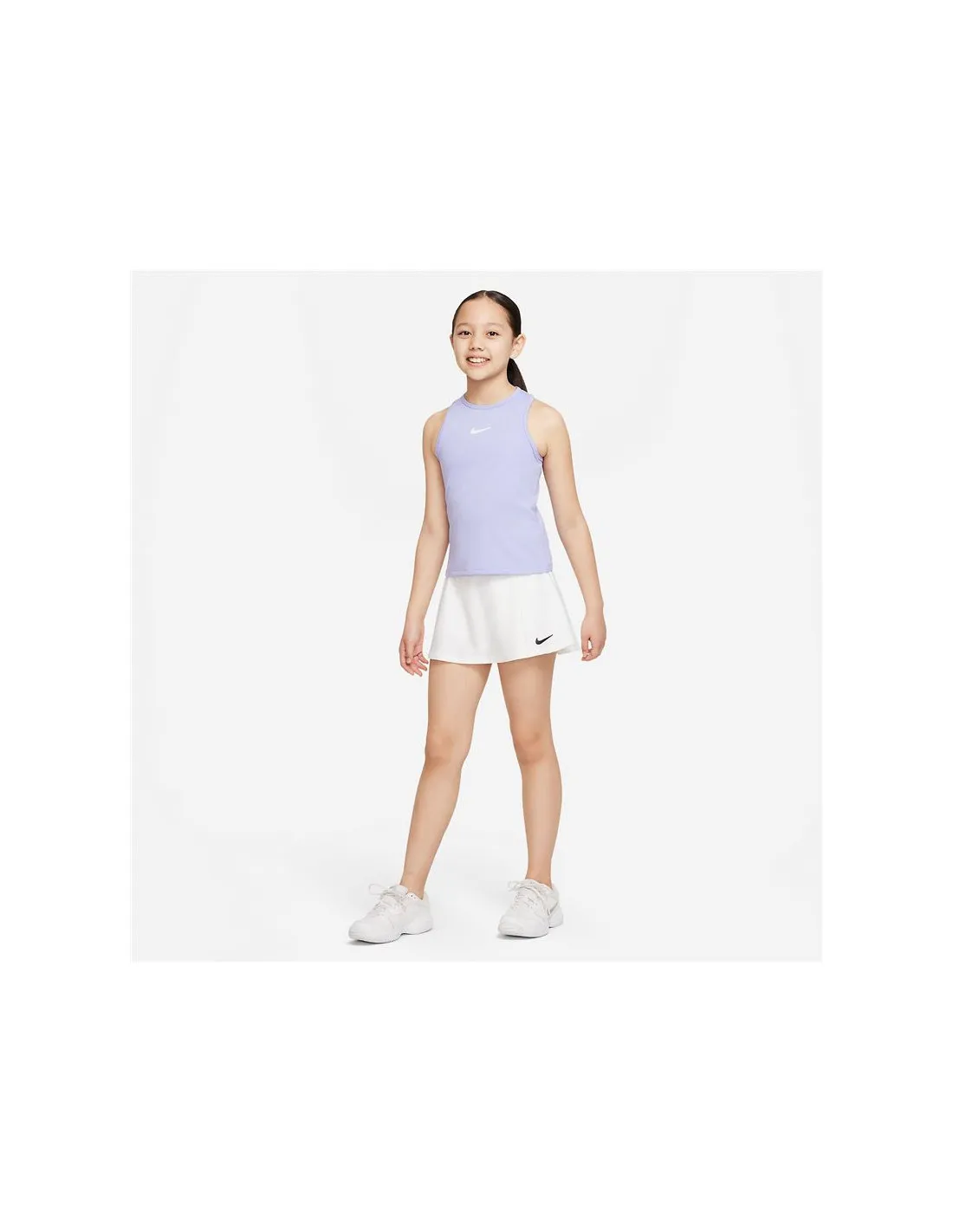 Camiseta Nike Court Dri-FIT Victory Niña Lilac