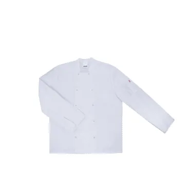 Chaqueta de cocina con automaticos manga larga