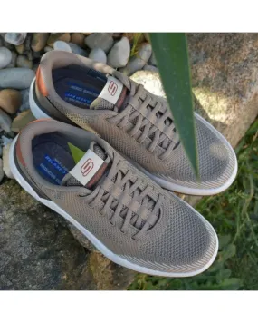 Deportivo TAUPE cordones elásticos Skechers 210793 Relaxed Fit: Corliss - Dorset