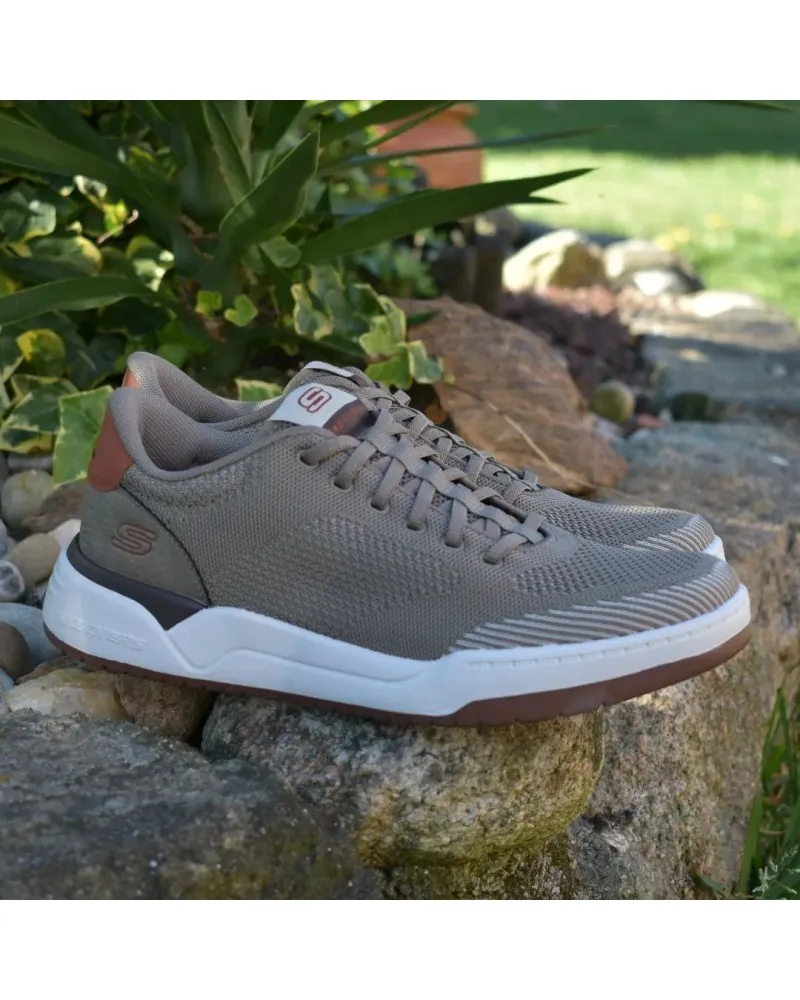 Deportivo TAUPE cordones elásticos Skechers 210793 Relaxed Fit: Corliss - Dorset