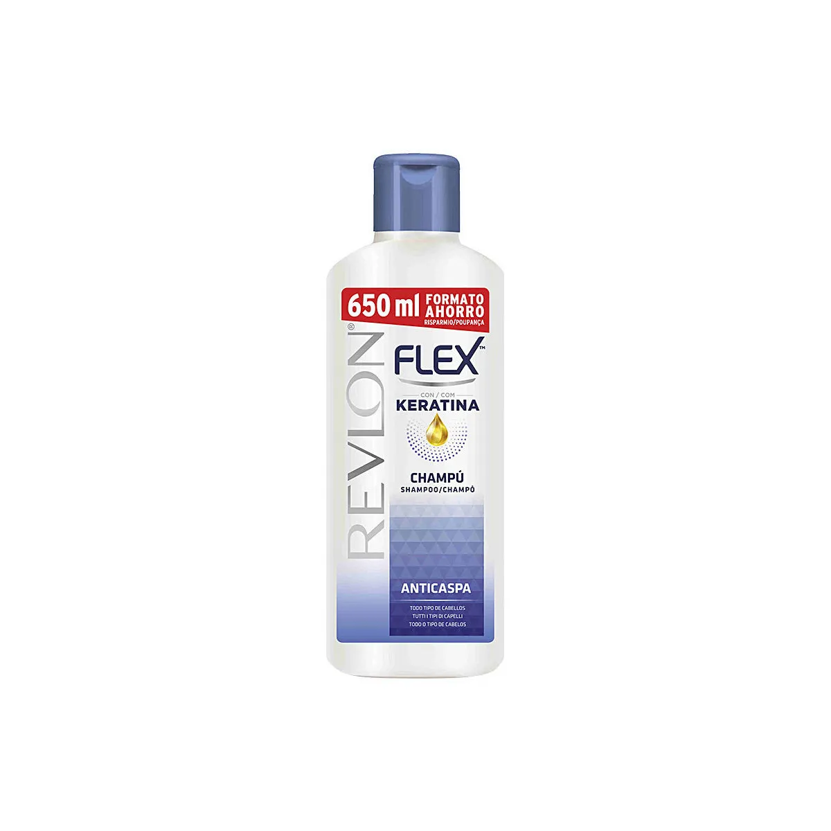 Flex Keratin Anticaspa Champú