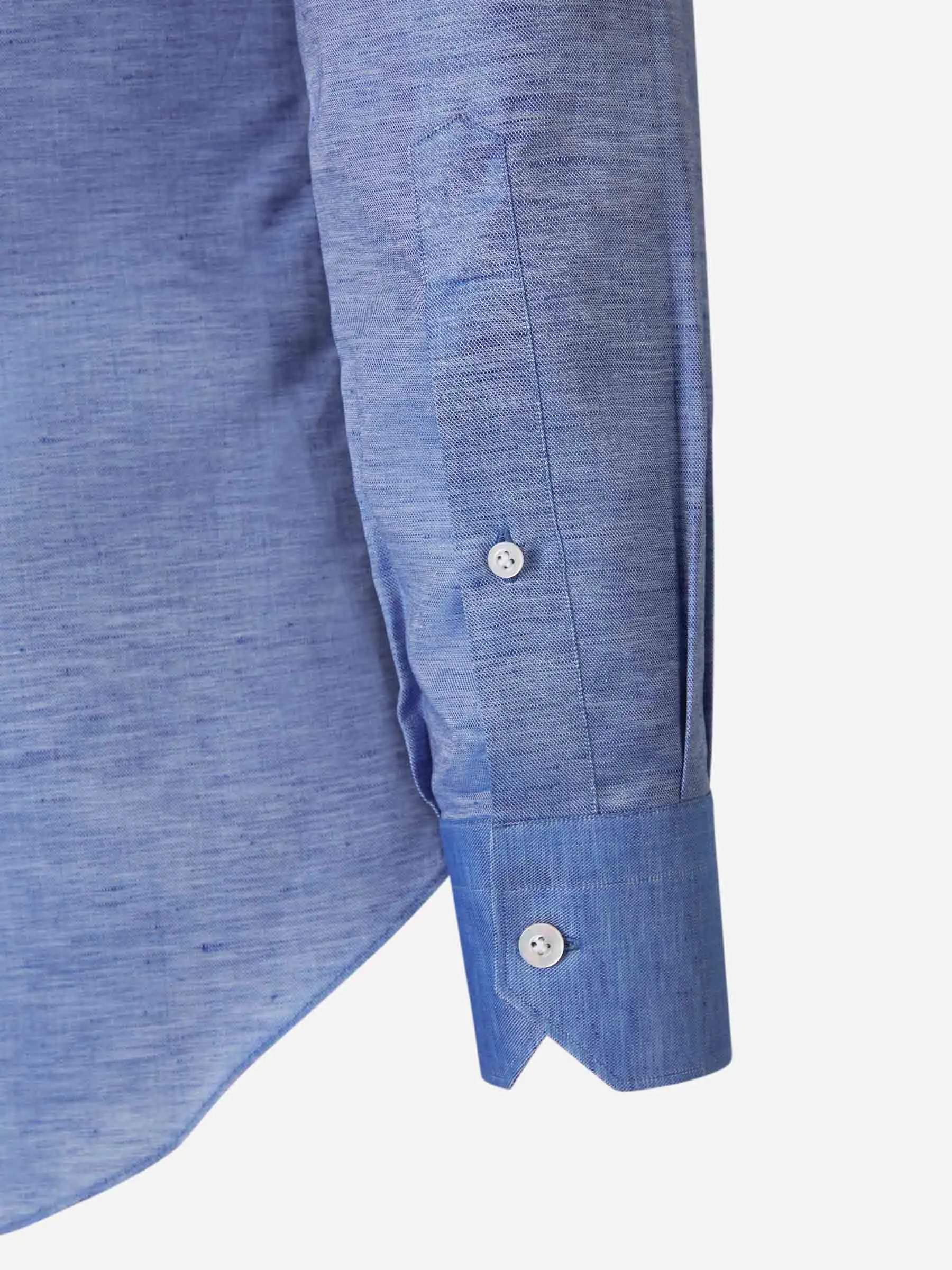 Fray Camisa Fil a Fil Lino