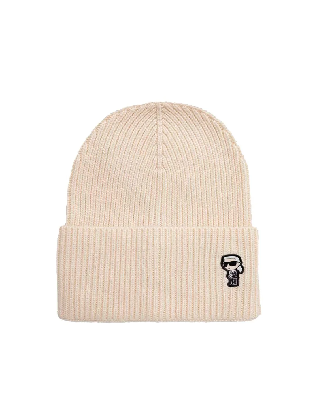 Gorro beige de lana K/Ikonik