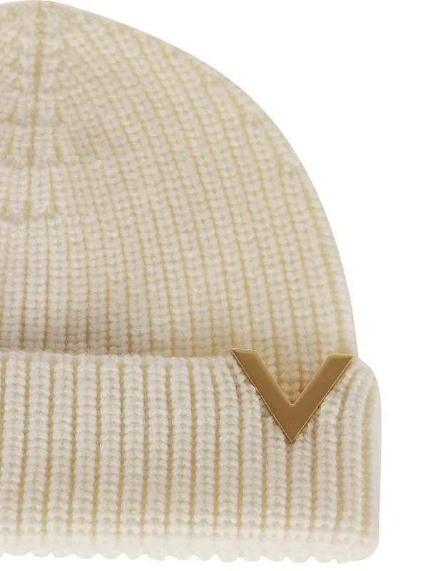 Valentino Garavani Gorro - Crema